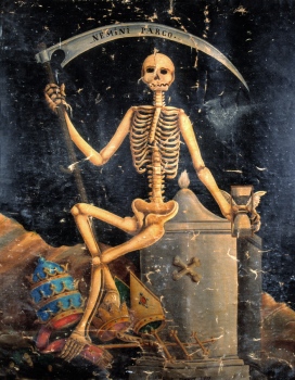 Bannière de procession, San Nicolao, Haute Corse